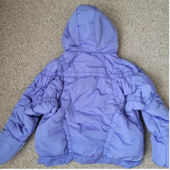 Free People Shirr Enough Backpack Puffer Jacket size S - Picture 6 of 10